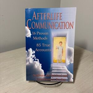Afterlife Communication Spiritual Paranormal PB Book Metaphysical Reading